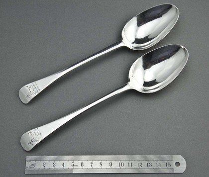 Cape Silver Tablespoons (Pair) - Johannes Combrink